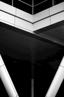 现代建筑结构特写