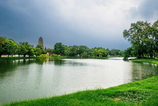 湖畔风光