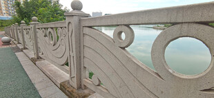 中式雕花栏杆
