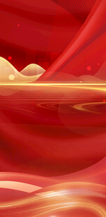 红色背景