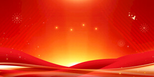 红色背景