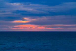 海上日落