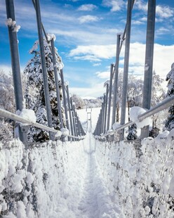 雪覆电力设施