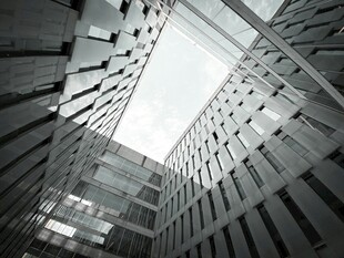 现代建筑内部独特空间视角