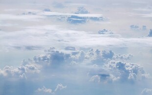 高空云海美景