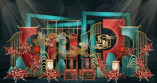 中式婚礼场景布置