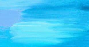 梦幻蓝色水彩背景