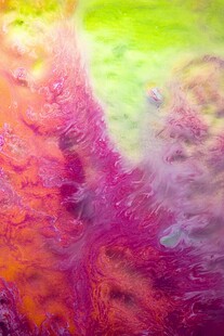 梦幻色彩流体纹理画面