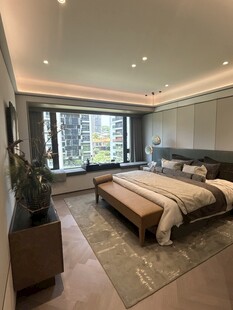 豪华现代风格卧室室内景