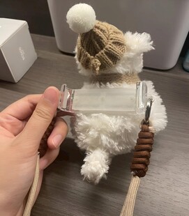 毛绒小狗挂件