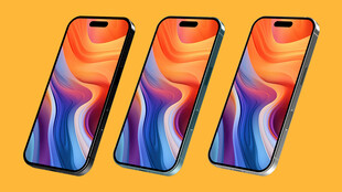 三部多彩手机展示样机