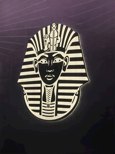 古埃及法老面具徽章