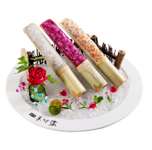 三色虾滑