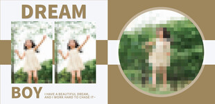 梦幻男孩童年美好瞬间