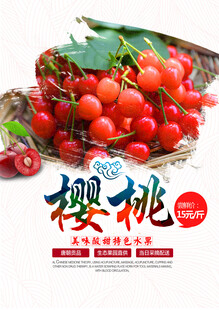 樱桃海报