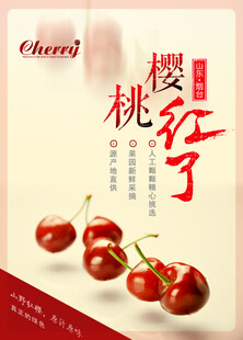樱桃海报
