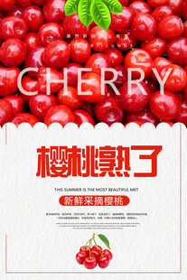 樱桃海报 樱桃 车厘子 樱桃包