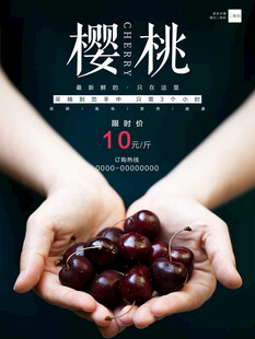樱桃海报