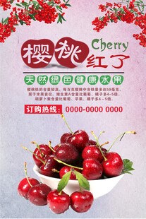 樱桃海报