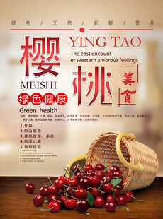 樱桃海报