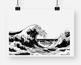 海浪艺术