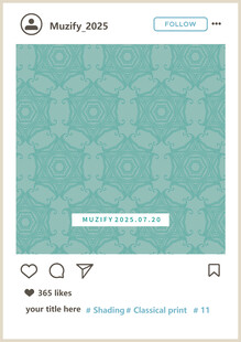 四方连续 印花图案