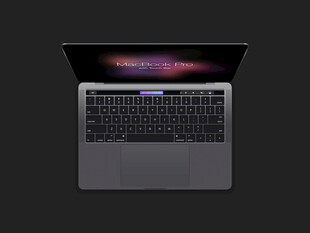 时尚轻薄笔记本电脑展示样机