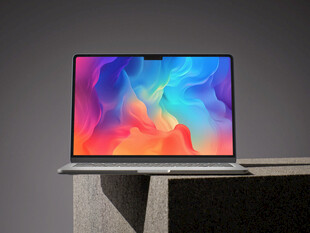 现代简约风笔记本电脑展示样机