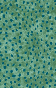 绿色波点纹理布料图案