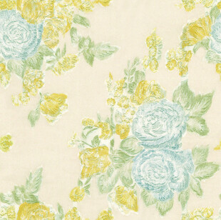 清新花卉图案背景纹理