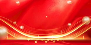 红色背景