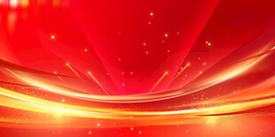 红色背景
