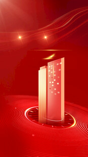 红色背景