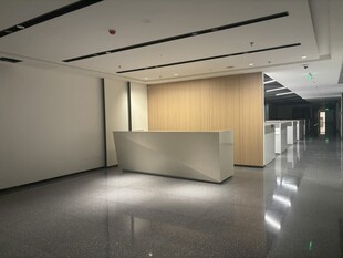 现代简约风格办公接待区