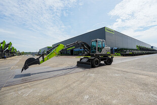 户外大型机械展示