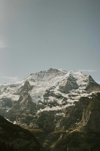 壮丽雪山景观
