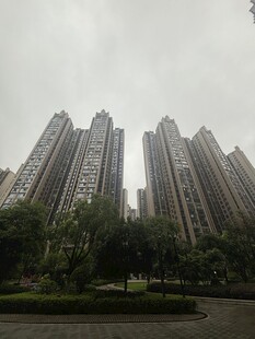 城市高楼林立景观