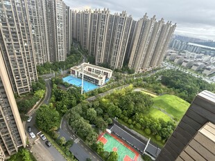 高层俯瞰小区景观