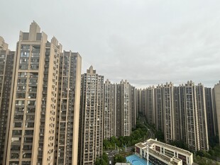 城市高层住宅区景观