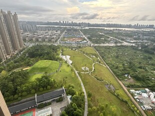 城市绿地景观俯瞰