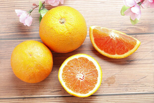 新鲜柑橘