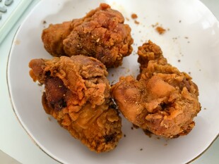 美味香脆炸鸡腿