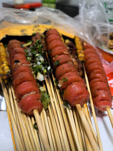 美味烤串诱人呈现