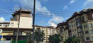 城市居民区建筑景观