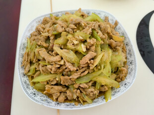 美味西芹炒肉