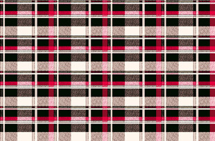 矢量红黑白格子图案纹理