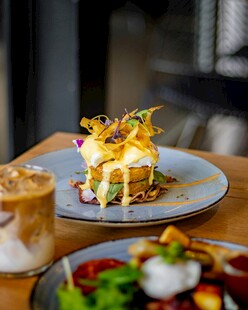 美味精致的西式餐点