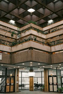现代多层办公空间内部景观