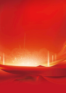 红色背景