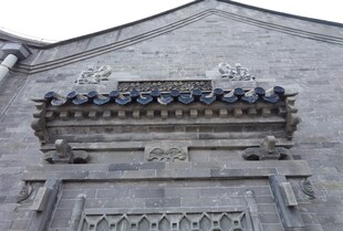 中式古建筑屋檐装饰细节
